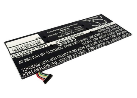 Black Battery For Asus Eee Pad Slider Ep102, Ep102, Eee Pad Slider 11.1v, 2250mah - 24.98wh Batteries for Electronics Suspended Product   