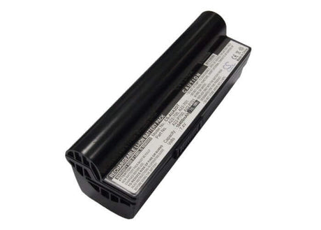 Black Battery For Asus Eee Pc 701, Eee Pc 701c, Eee Pc 800 7.4v, 10400mah - 76.96wh Batteries for Electronics Suspended Product   