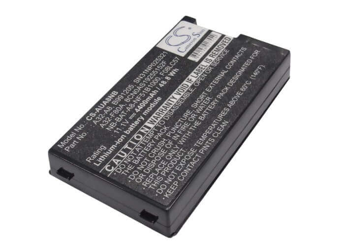 Black Battery For Asus F8sn, F8, A8000ja 11.1v, 4400mah - 48.84wh Notebook, Laptop Cameron Sino Technology Limited   