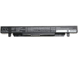 Black Battery For Asus Fx-plus, Gl552, Gl552j 14.8v, 2200mah - 32.56wh Notebook, Laptop Cameron Sino Technology Limited   