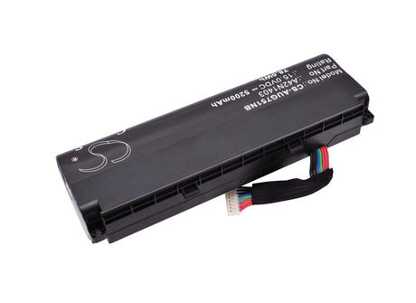 Black Battery For Asus G751j, G751jm, Rog Gfx71jy 15.0v, 5200mah - 78.00wh Notebook, Laptop Cameron Sino Technology Limited   