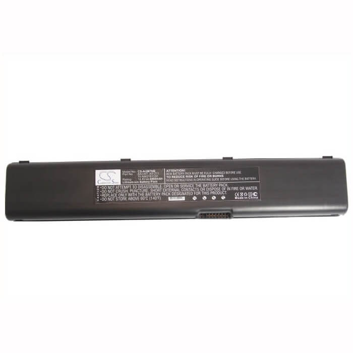 Black Battery For Asus M7, Z7, Z70 14.8v, 4400mah - 65.12wh Notebook, Laptop Cameron Sino Technology Limited (Suspended)   