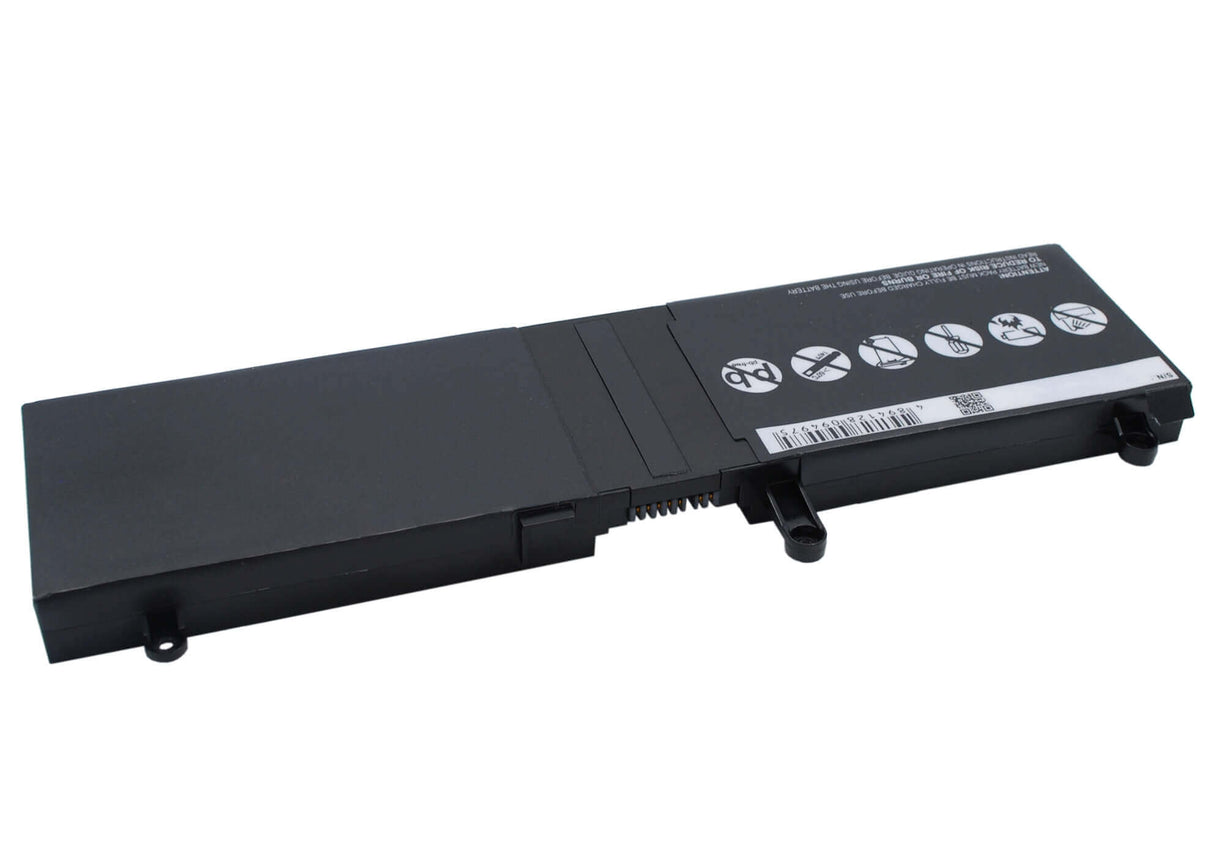 Black Battery For Asus N550, N550j, N550x47jv 15.0v, 4000mah - 60.00wh Notebook, Laptop Cameron Sino Technology Limited   