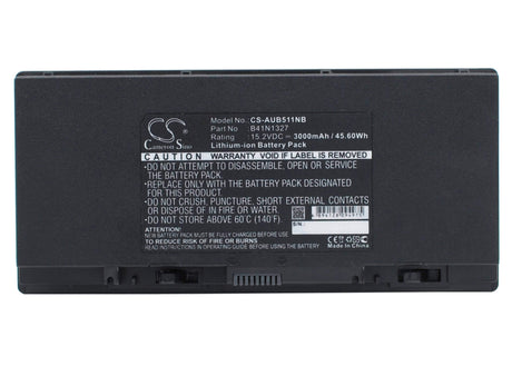 Black Battery For Asus Pro B551, Pro B551lg, Pro B551lg-cn009g 15.2v, 3000mah - 45.60wh Batteries for Electronics Cameron Sino Technology Limited (Suspended)   