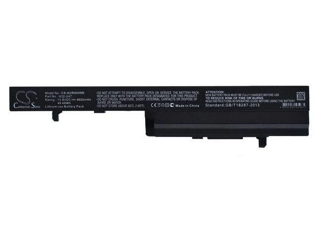 Black Battery For Asus R404, R404a, R404c 10.8v, 4600mah - 49.68wh Notebook, Laptop Cameron Sino Technology Limited   