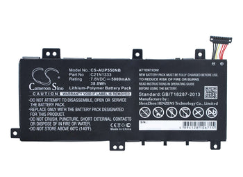 Black Battery For Asus Transformer Flip Tp550la, Transformer Flip Tp550ld 7.6v, 5000mah - 38.00wh