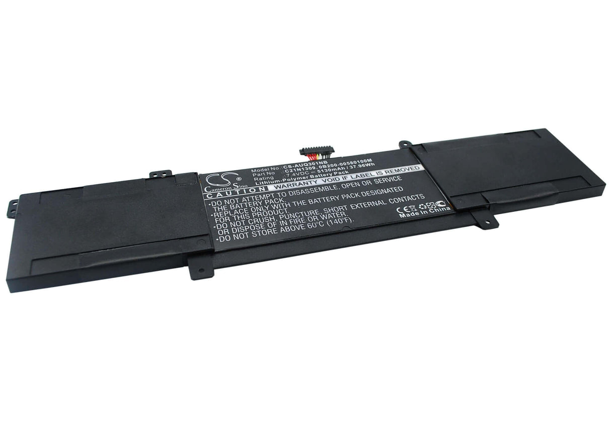 Black Battery For Asus Vivobook Q301, Vivobook Q301l, Q301la-bhi5t02 7.4v, 5130mah - 37.96wh Batteries for Electronics Cameron Sino Technology Limited (Suspended)   