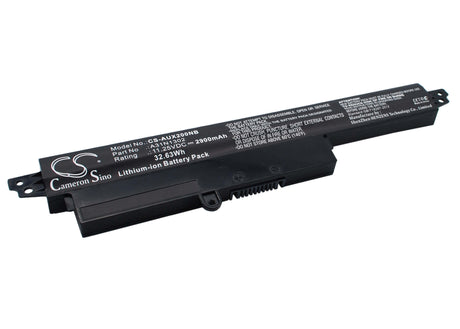 Black Battery For Asus Vivobook X200ca, Vivobook F200ca, Vivobook X200ma 11.25v, 2900mah - 32.63wh Notebook, Laptop Cameron Sino Technology Limited   