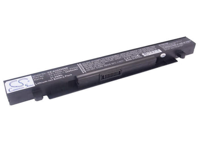 Black Battery For Asus X450, X450v, X450vb 14.4v, 2200mah - 31.68wh Notebook, Laptop Cameron Sino Technology Limited   