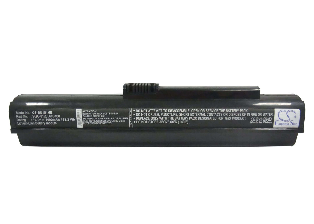 Black Battery For Benq Joybook Lite U101, Joybook Lite U101-v01 11.1v, 6600mah - 73.26wh Notebook, Laptop Cameron Sino Technology Limited   