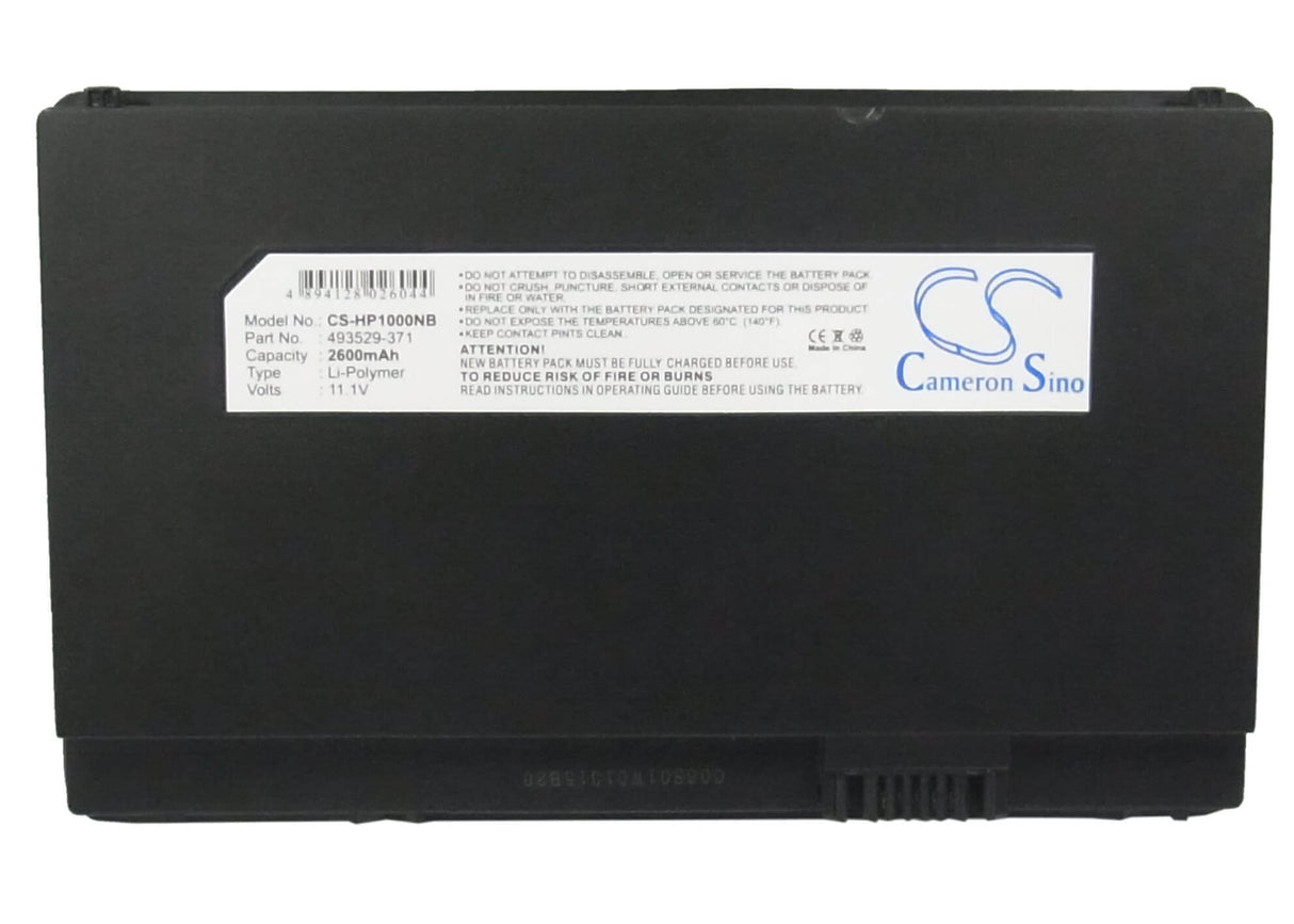 Black Battery For Compaq Mini 700, Mini 700ea, Mini 700ed 11.1v, 2600mah - 28.86wh Notebook, Laptop Cameron Sino Technology Limited (Suspended)   