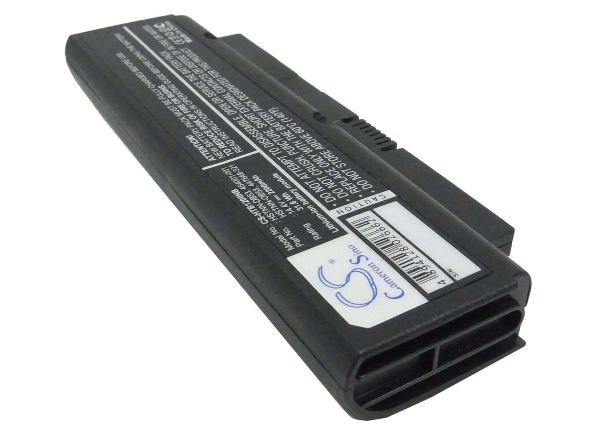 Black Battery For Compaq Presario B1200, Presario B1202vu, Presario B1223tu 14.4v, 2200mah - 31.68wh Notebook, Laptop Cameron Sino Technology Limited   