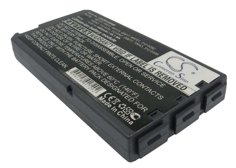 Black Battery For Dell Inspiron 1000, Inspiron 1200, Inspiron 2200 14.8v, 4400mah - 65.12wh Batteries for Electronics Cameron Sino Technology Limited   