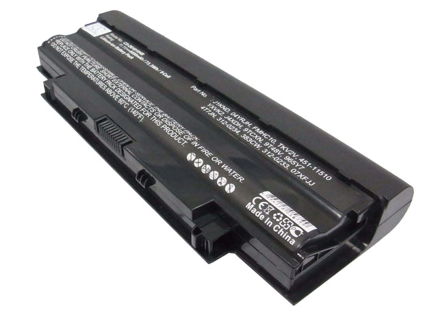 Black Battery For Dell Inspiron 13r, Inspiron 13r N3010, Inspiron 13r N3010d 11.1v, 6600mah - 73.26wh Batteries for Electronics Cameron Sino Technology Limited   