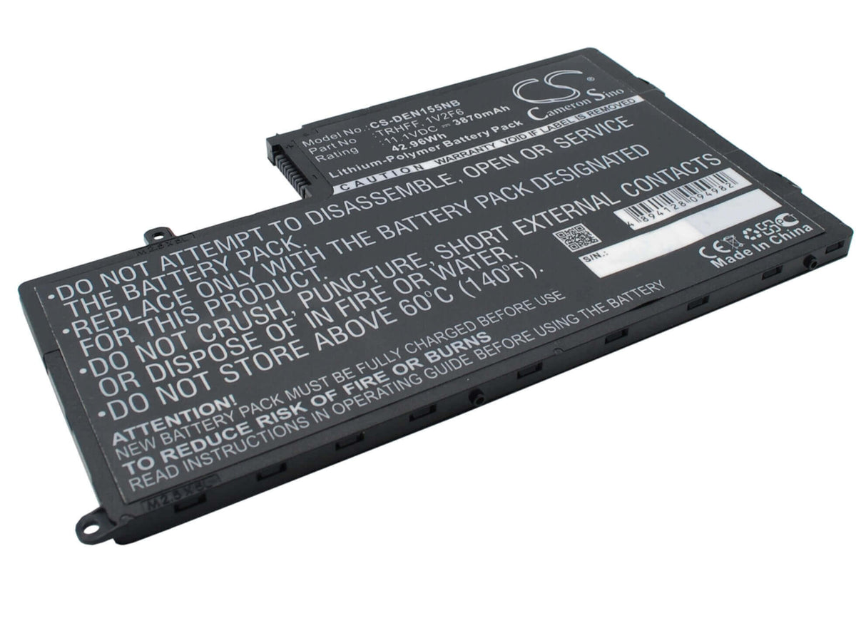 Black Battery For Dell Inspiron 15, Inspiron 15 5000, Inspiron 15-5547 11.1v, 3870mah - 42.96wh Notebook, Laptop Cameron Sino Technology Limited   