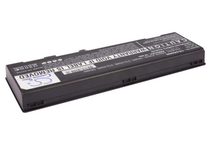 Black Battery For Dell Inspiron 6000, Inspiron 9200, Inspiron 9300 11.1v, 4400mah - 48.84wh Batteries for Electronics Cameron Sino Technology Limited   