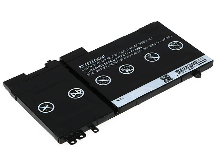 Black Battery For Dell Latitude 12 5000, Latitude 12 E5250 11.1v, 3400mah - 37.74wh Notebook, Laptop Cameron Sino Technology Limited   