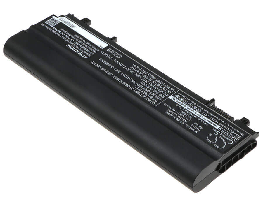 Black Battery For Dell Latitude E5440, Latitude E5540 11.1v, 6600mah - 73.26wh Batteries for Electronics Cameron Sino Technology Limited   