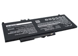 Black Battery For Dell Latitude E5550, Latitude 15 5000, Latitude E5550 15.6" 7.4v, 6850mah - 50.69wh Batteries for Electronics Cameron Sino Technology Limited   