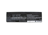 Black Battery For Dell Latitude E7240, Latitude E7250, Latitude E7240 12.5 7.4v, 6000mah - 44.40wh Batteries for Electronics Cameron Sino Technology Limited   