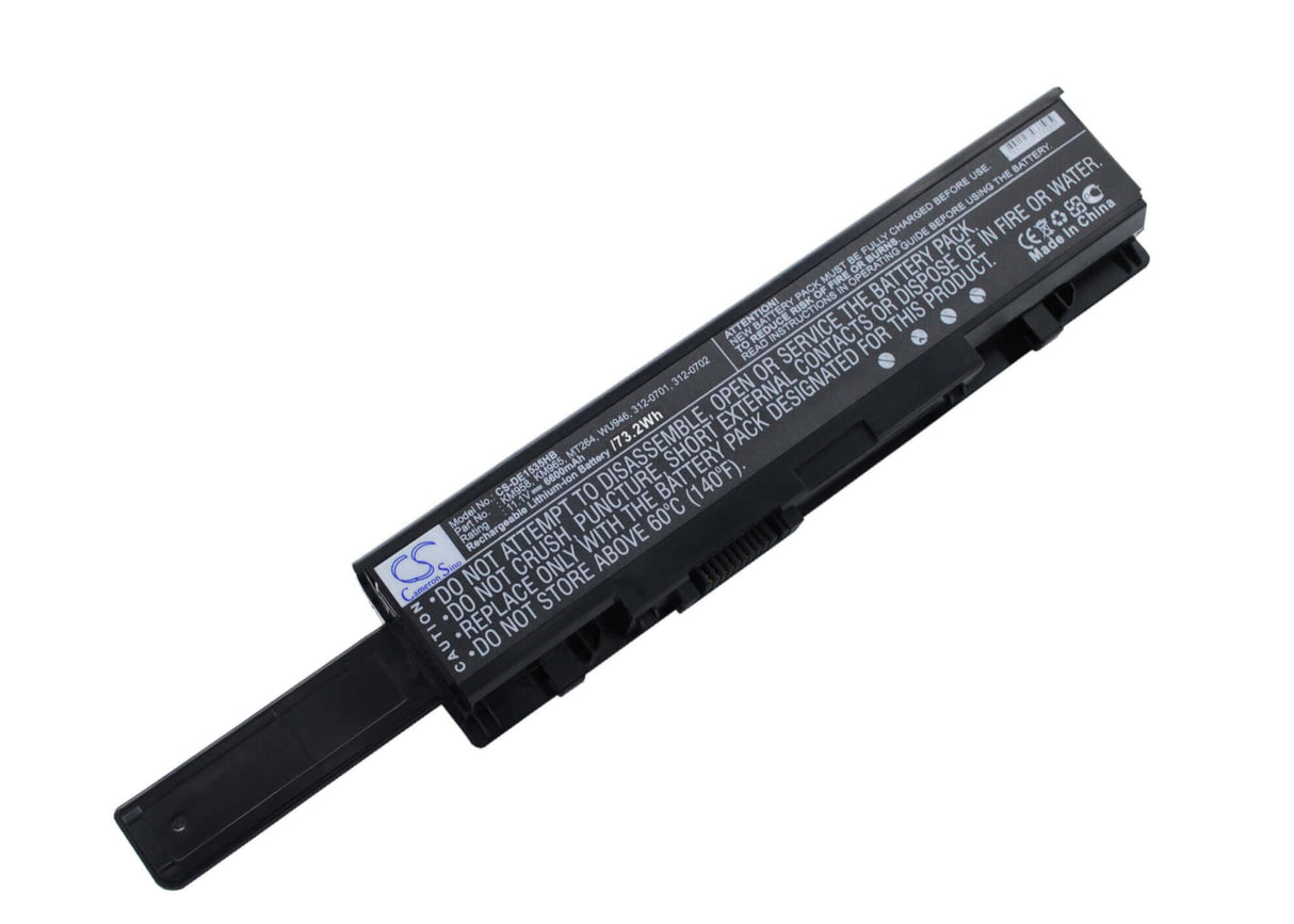 Black Battery For Dell Studio 1535, Studio 1536, Studio 1537 11.1v, 6600mah - 73.26wh Batteries for Electronics Cameron Sino Technology Limited   