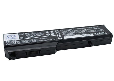 Black Battery For Dell Vostro 1310, Vostro 1510, Vostro 2510 11.1v, 4400mah - 48.84wh Batteries for Electronics Cameron Sino Technology Limited   