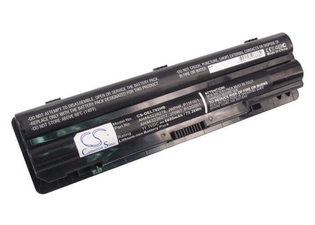 Black Battery For Dell Xps 14, Xps 14 (l401x), Xps 15 11.1v, 6600mah - 73.26wh Batteries for Electronics Cameron Sino Technology Limited   