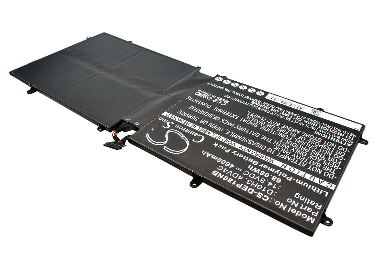 Black Battery For Dell Xps 18, Xps 18-1810 14.8v, 4600mah - 68.08wh Batteries for Electronics Cameron Sino Technology Limited   