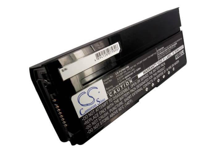 Black Battery For Fujit'su Lifebook P8010, Lifebook P8020 7.2v, 6600mah - 47.52wh Notebook, Laptop Cameron Sino Technology Limited (Suspended)   