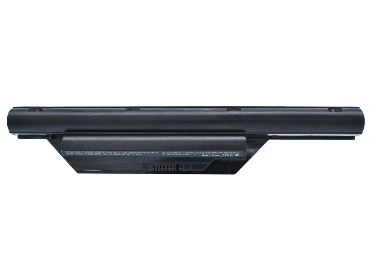 Black Battery For Fujit'su Lifebook S6410, Lifebook S6410c, Lifebook S6421 10.8v, 4400mah - 47.52wh Notebook, Laptop Cameron Sino Technology Limited   