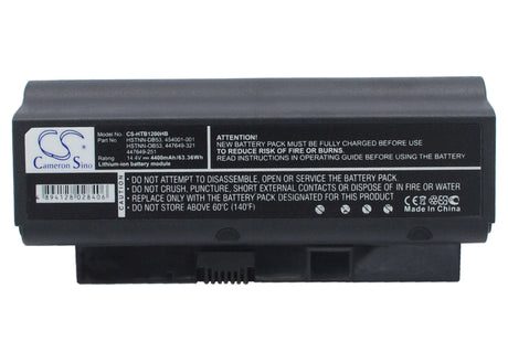 Black Battery For Hp Business Notebook 2210b 14.4v, 4400mah - 63.36wh Notebook, Laptop Cameron Sino Technology Limited   