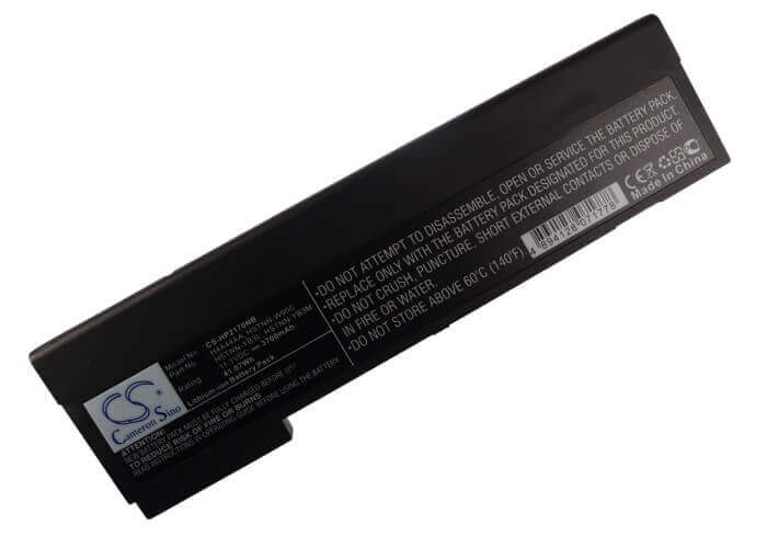 Black Battery For Hp Elitebook 2170p 11.1v, 3700mah - 41.07wh Notebook, Laptop Cameron Sino Technology Limited   