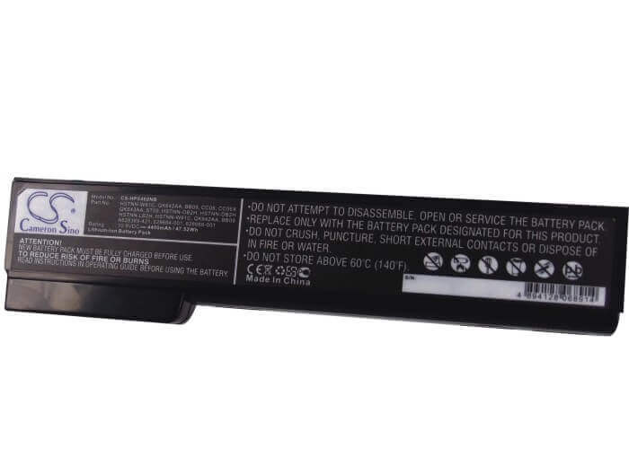 Black Battery For Hp Elitebook 8460p, 6360t Mobile Thin Client, Elitebook 8460w 10.8v, 4400mah - 47.52wh Notebook, Laptop Cameron Sino Technology Limited   