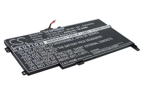 Black Battery For Hp Envy 6-1140ca , Envy Sleekbook 6z-1000, Envy Sleekbook 6-1000 14.8v, 4050mah - 59.94wh Notebook, Laptop Cameron Sino Technology Limited   