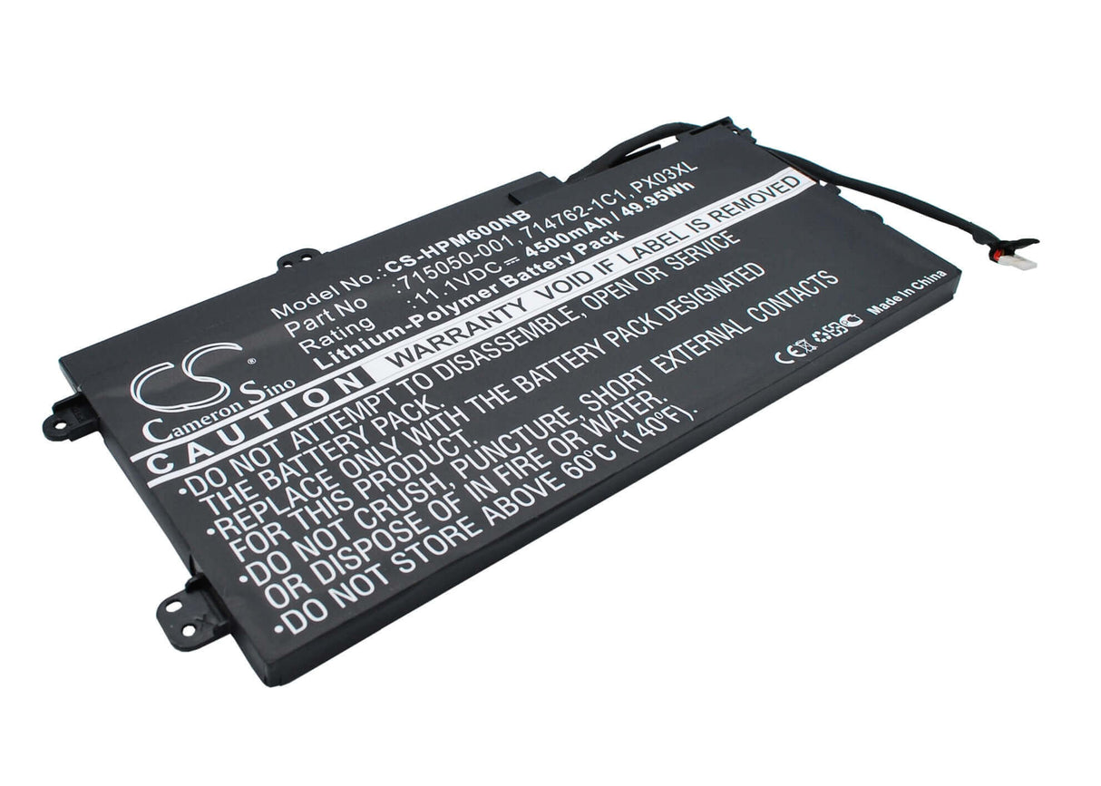 Black Battery For Hp Envy M6, Envy M6-k, Tpn-c109 11.1v, 4500mah - 49.95wh Notebook, Laptop Cameron Sino Technology Limited   