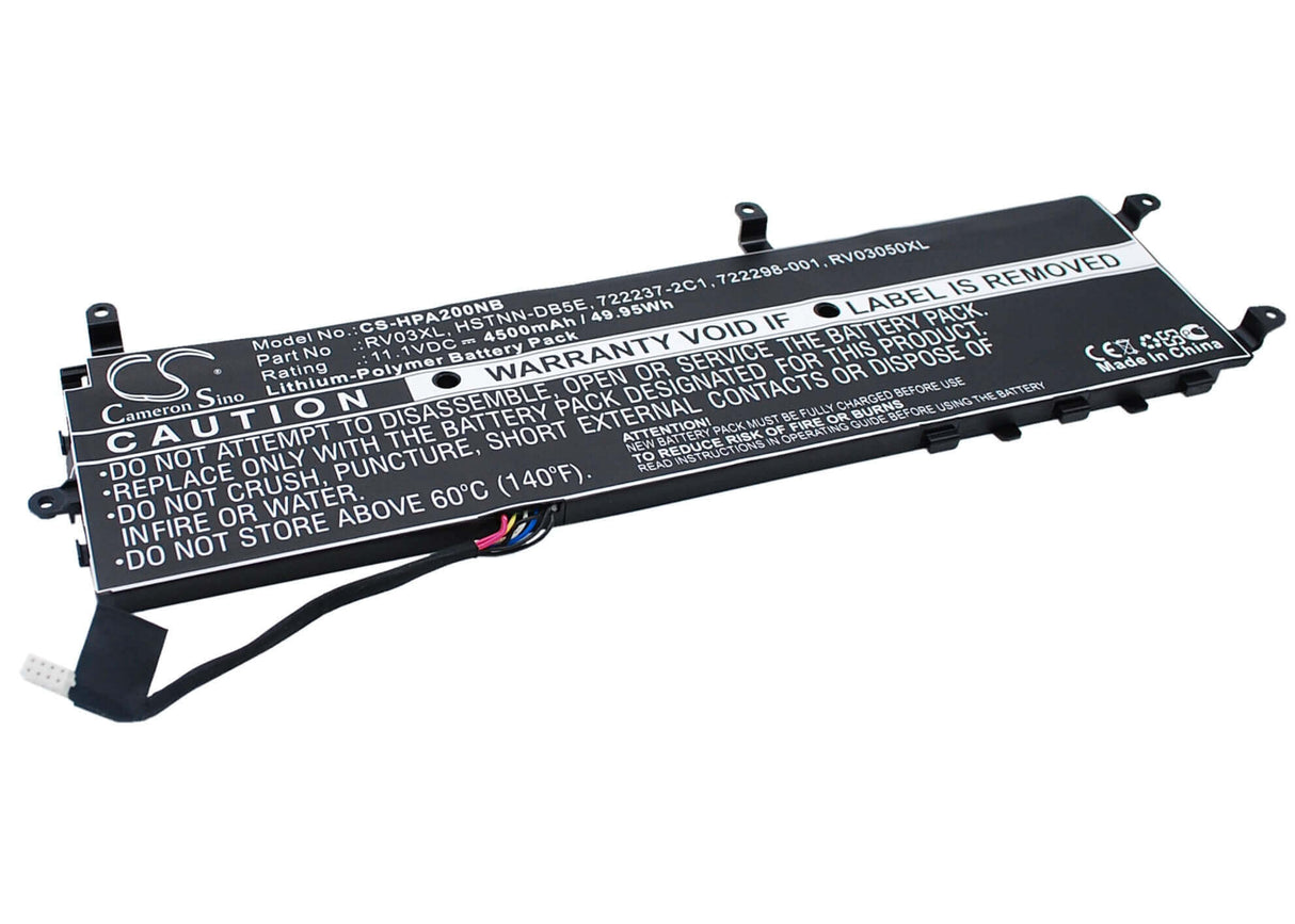 Black Battery For Hp Envy Rove Aio 20, Envy Rove Aio 20-k014us, Tpc-q013 11.1v, 4500mah - 49.95wh Batteries for Electronics Cameron Sino Technology Limited (Suspended)   