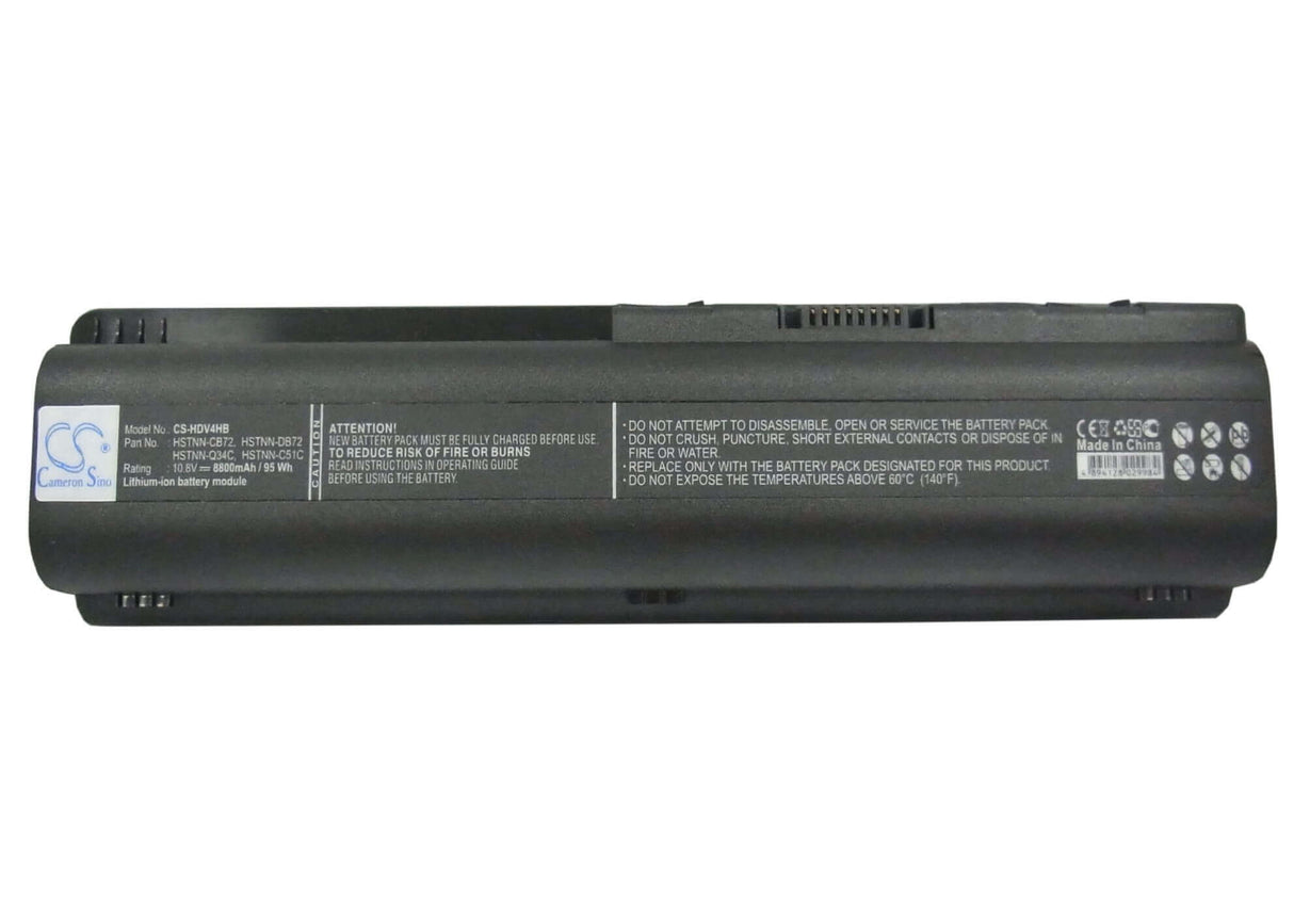 Black Battery For Hp G60-200, G61, G71 10.8v, 8800mah - 95.04wh Notebook, Laptop Cameron Sino Technology Limited   