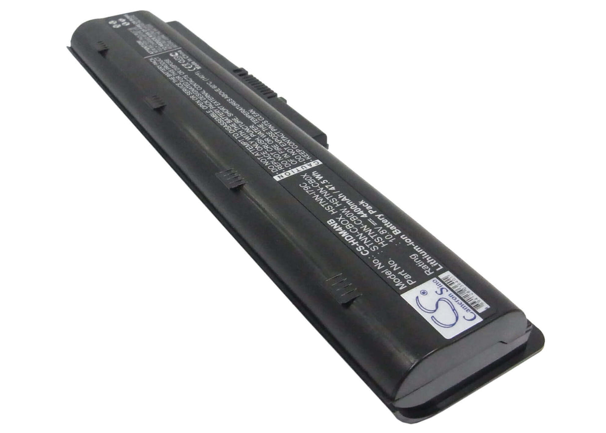 Black Battery For Hp G62-100ebg, 62-100ee, G62-101tu 10.8v, 4400mah - 47.52wh Notebook, Laptop Cameron Sino Technology Limited   