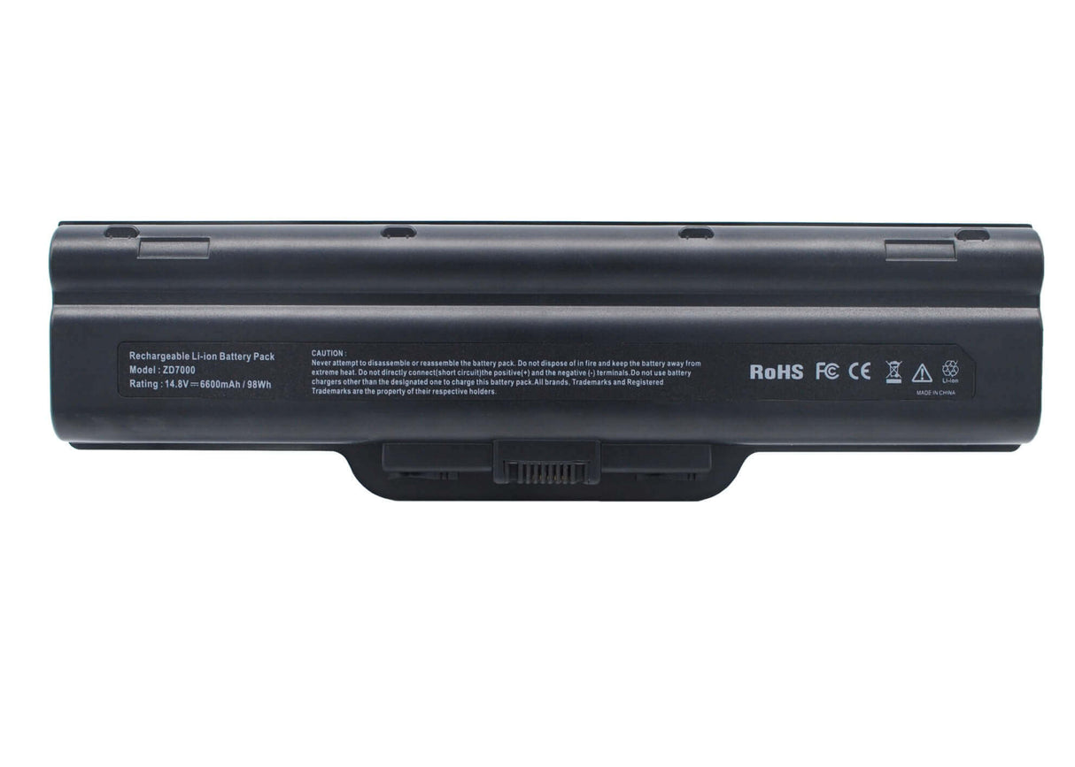 Black Battery For Hp Media Center Zd7000, Center Zd8210ca, Pavilion Zd7000 14.8v, 6600mah - 97.68wh Batteries for Electronics Cameron Sino Technology Limited (Suspended)   