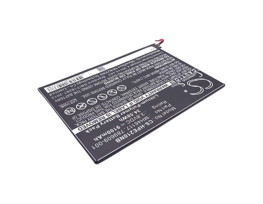 Black Battery For Hp Pavilion X2 10", Pavilion X2 10-n054sa, Pavilion X2 10-k000ng 3.8v, 9100mah - 34.58wh Notebook, Laptop Cameron Sino Technology Limited (Suspended)   