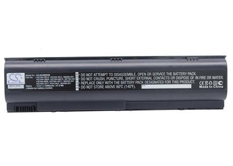 Black Battery For Hp Pavilion Ze2000-pm342av, Pavilion Dv1635la, Pavilion Ze2015ea-ps722ea 10.8v, 4400mah - 47.52wh Notebook, Laptop Cameron Sino Technology Limited   