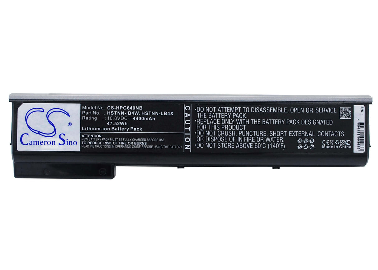 Black Battery For Hp Probook 640 G1, Probook 640, Probook 645 10.8v, 4400mah - 47.52wh Notebook, Laptop Cameron Sino Technology Limited   