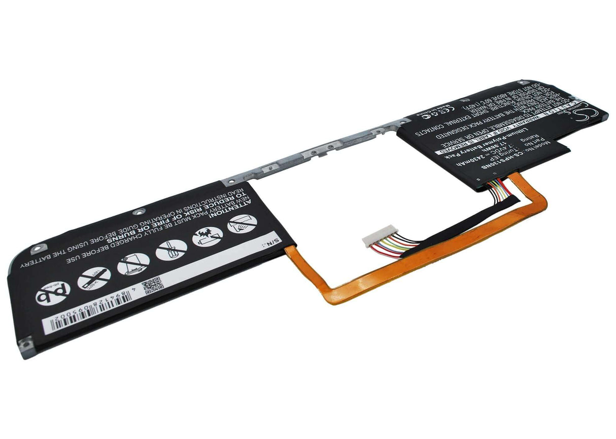 Black Battery For Hp Spectre 13, Spectre 13-h202ea X2, Spectre 13-h205eg X2 7.4v, 2430mah - 17.98wh Batteries for Electronics Cameron Sino Technology Limited (Suspended)   