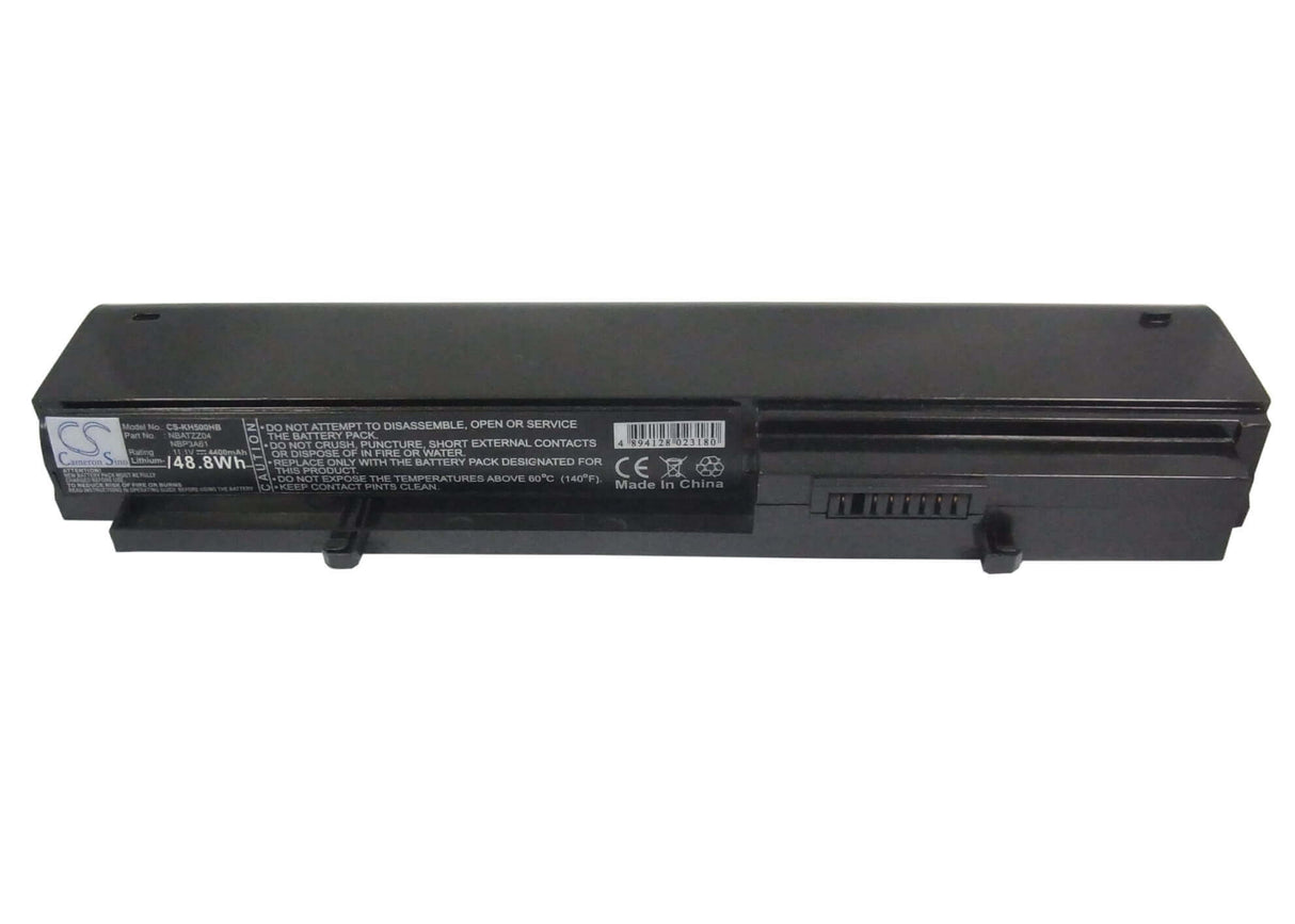 Black Battery For Kohjinsha Sh6, Sh8, Sr8 11.1v, 4400mah - 48.84wh Notebook, Laptop Cameron Sino Technology Limited   