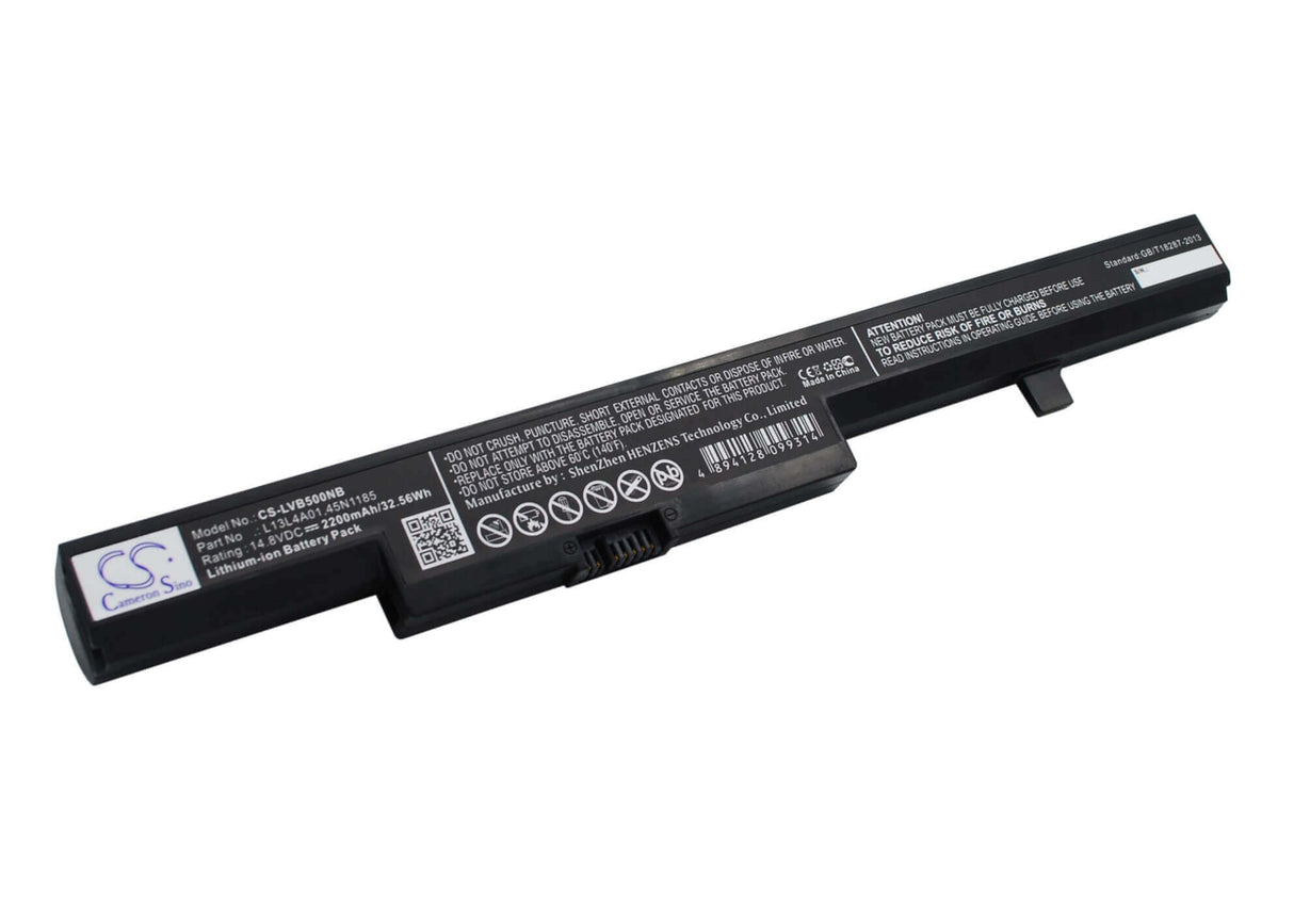 Black Battery For Lenovo B40, B40-30, B40-45 14.8v, 2200mah - 32.56wh Notebook, Laptop Cameron Sino Technology Limited   