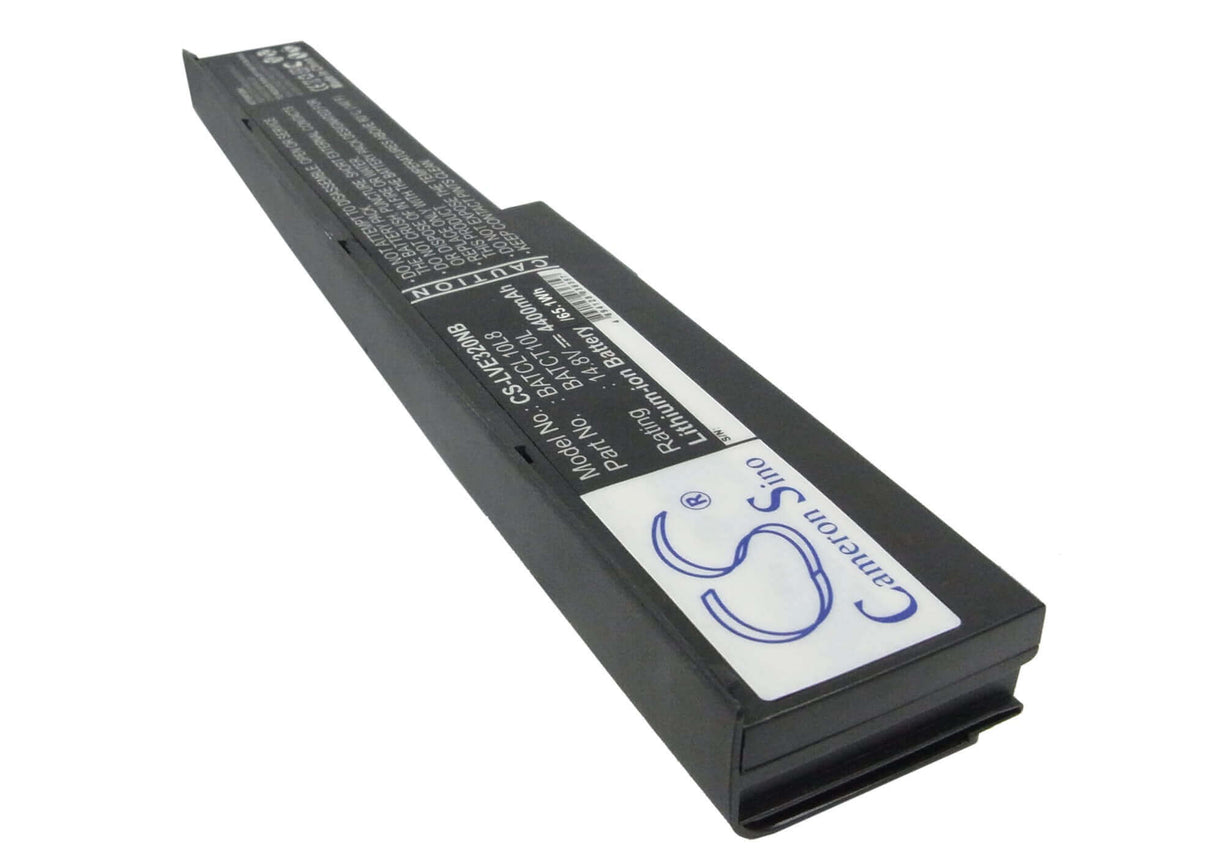 Black Battery For Lenovo E320, V71 14.8v, 4400mah - 65.12wh Notebook, Laptop Cameron Sino Technology Limited (Suspended)   