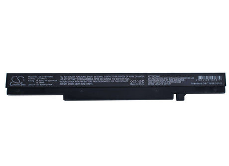 Black Battery For Lenovo Ideapad K4350, Ideapad K2450, Ideapad K4350a 14.8v, 2200mah - 32.56wh Notebook, Laptop Cameron Sino Technology Limited   