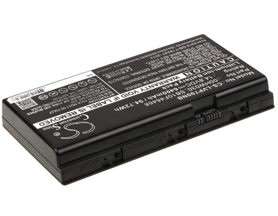 Black Battery For Lenovo Thinkpad P70, Thinkpad P70 Mobile Workstation, Thinkpad P70 Mobile Xeon Workstation 14.8v, 6400mah - 94 Batteries for Electronics Cameron Sino Technology Limited   