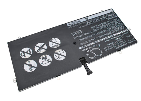 Black Battery For Lenovo Yoga 2 Pro Ultrabook, Yoga 2 Ultrabook, Yoga 2 Pro 13.3" 7.4v, 7400mah - 54.76wh Batteries for Electronics Cameron Sino Technology Limited   