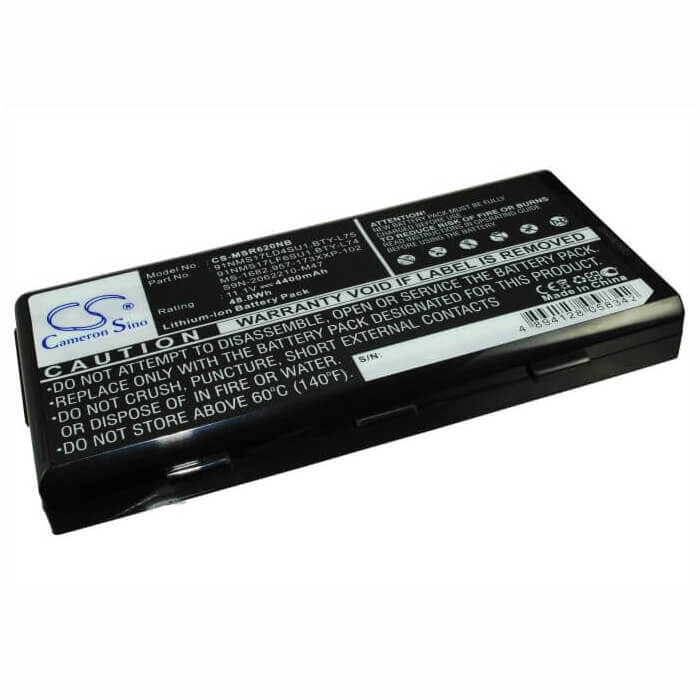 Notebook battery For Msi A5000, Msi A6000, A6005 11.1v, 4400mah - 48.84wh Notebook, Laptop Cameron Sino Technology Limited   